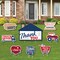 Big Dot of Happiness Thank You Front Line Workers - Yard Sign and Outdoor Lawn Decorations - Yard Signs - Set of 8
